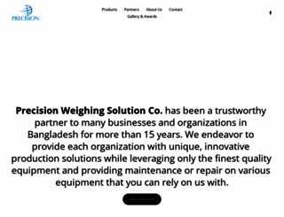 precision.com.bd screenshot