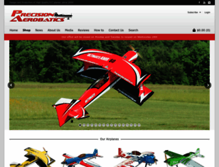 precisionaerobatics.com screenshot