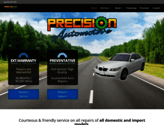 precisionautomotiveboise.com screenshot