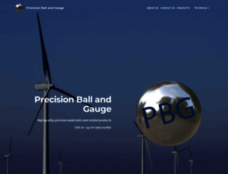 precisionball.co.uk screenshot