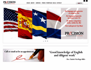 precisioncuracao.com screenshot