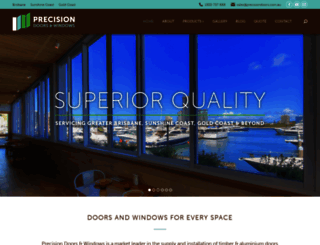 precisiondoors.com.au screenshot