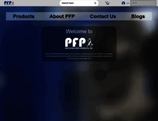 precisionfiberproducts.com screenshot