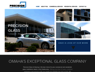 precisionglassandglazing.com screenshot