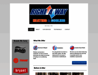 precisionheatcool.com screenshot