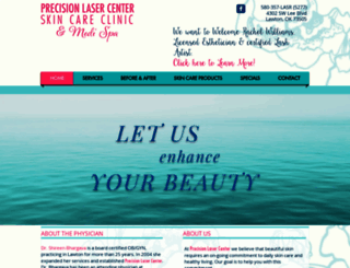 precisionlaserctr.com screenshot