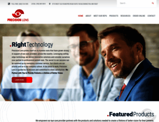 precisionlens.net screenshot