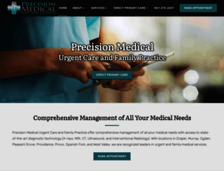 precisionmedicalcare.com screenshot