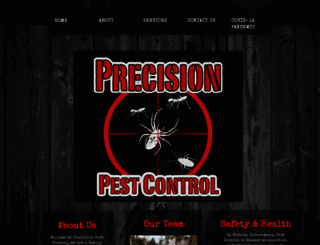 precisionpestcontrolnh.com screenshot