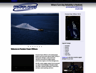 precisionpoweroffshore.com screenshot