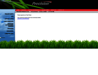 precisionprodinc.com screenshot