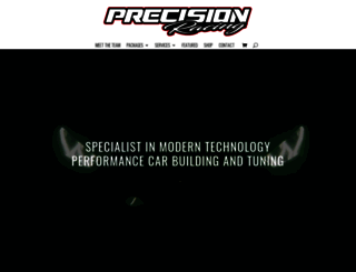 precisionracing.com.au screenshot