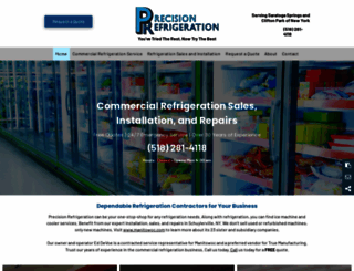 precisionrefrigeration.net screenshot