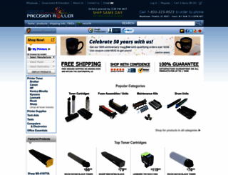 precisionroller.com screenshot