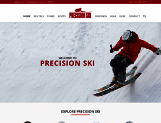 precisionski.com screenshot