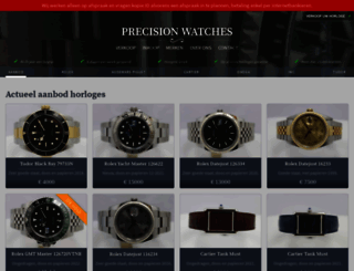 precisionwatches.nl screenshot