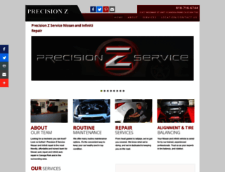 precisionz.com screenshot