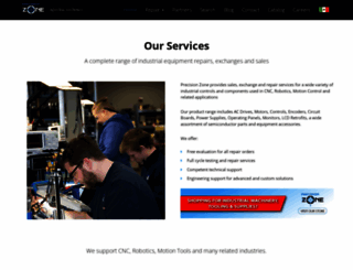 precisionzone.net screenshot