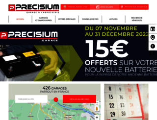 precisium.fr screenshot