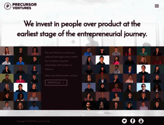 precursorvc.com screenshot
