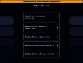 precyplan.com screenshot