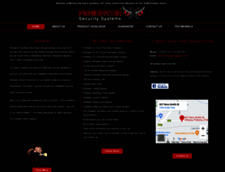 predatoralarmsystems.co.za screenshot