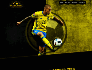 predictionsfootball.info screenshot