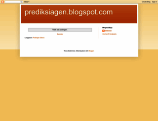 prediksiagen.blogspot.com screenshot