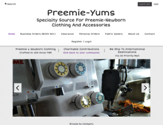 preemie-yums.com screenshot