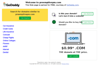preemptivepm.com screenshot