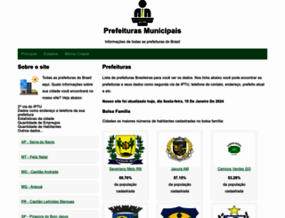 prefeituradeaguiabranca.com.br screenshot