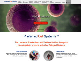 preferred-cell-systems.com screenshot