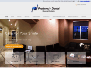 preferred-dental.com screenshot