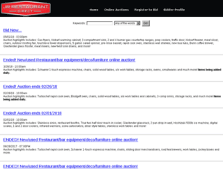 preferredauctionservices.com screenshot
