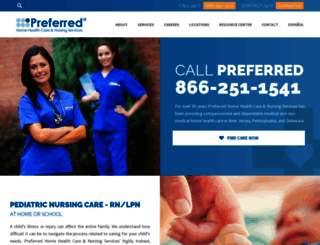 preferredcares.com screenshot
