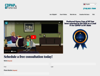 preferredcdpap.com screenshot