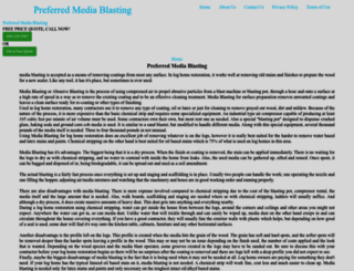 preferredmediablasting.com screenshot