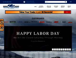 preferredpowersports.com screenshot