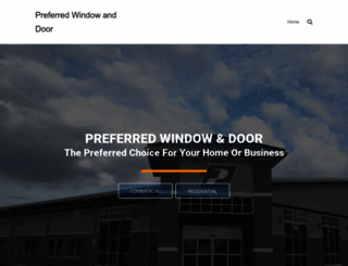 preferredwindowanddoor.com screenshot