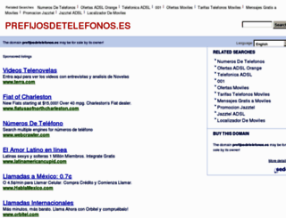 prefijosdetelefonos.es screenshot