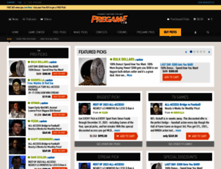pregamepros.com screenshot