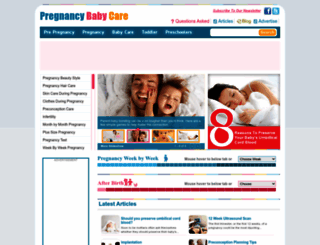 pregnancy-baby-care.com screenshot