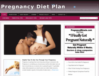 pregnancy-dietplan.com screenshot