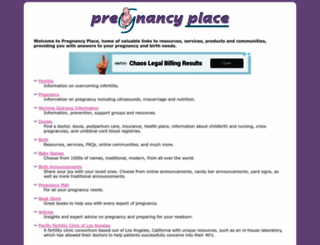 pregnancy-place.com screenshot