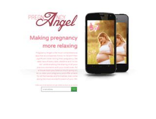 pregnancyangel.launchrock.com screenshot