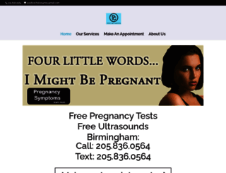 pregnancybirmingham.com screenshot
