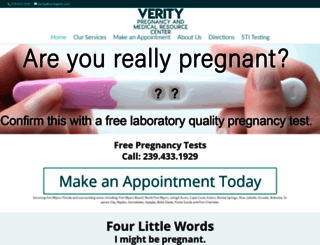 pregnancyfortmyers.com screenshot