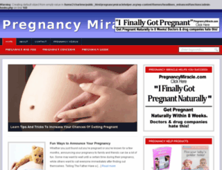 pregnancymiraclehelper.org screenshot