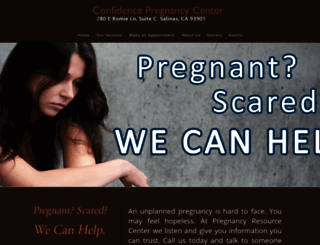pregnancysalinas.com screenshot