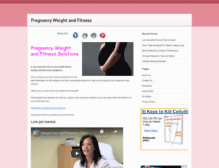 pregnancyweightsolutions.com screenshot